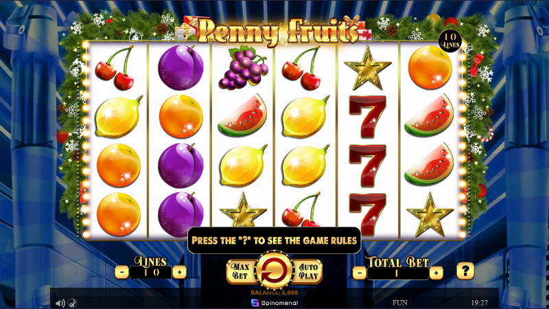 Penny Fruits Christmas Edition