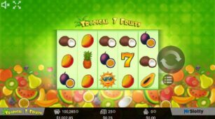 Tropical7Fruits demo play free 2
