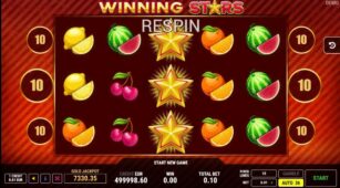 Winning Stars demo play free 3
