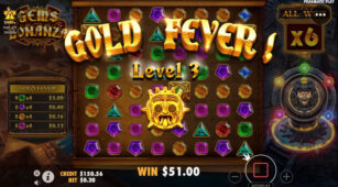 Gems Bonanza demo play free 2