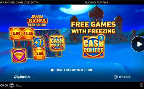 Sahara Riches Cash Collect