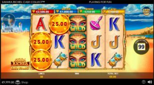 Sahara Riches Cash Collect demo play free 0