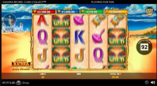 Sahara Riches Cash Collect demo play free 1