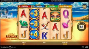 Sahara Riches Cash Collect demo play free 2