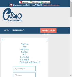Casino and friends casino hemsida