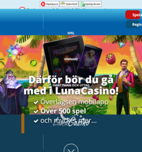 Luna casino hemsida