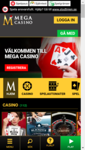 Mega casino hemsida