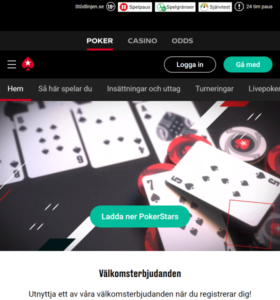 Pokerstars casino hemsida