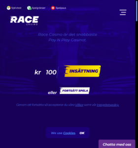 Race casino hemsida