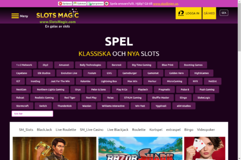 Slots Magic casino kampanjer