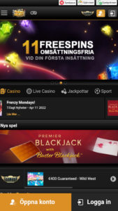 Videoslots casino hemsida