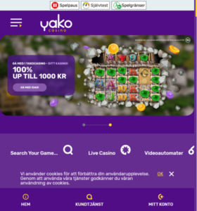 Yako casino hemsida