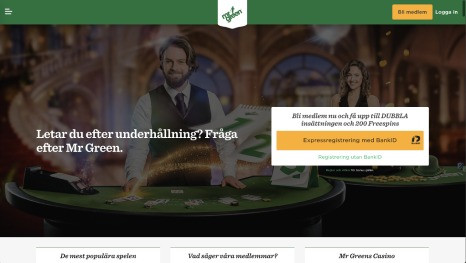MrGreen Casino kampanjer