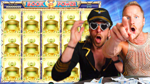 videoslots casino book of power slot demo video big win