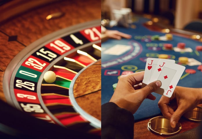 skillnad mellan blackjack och roulette