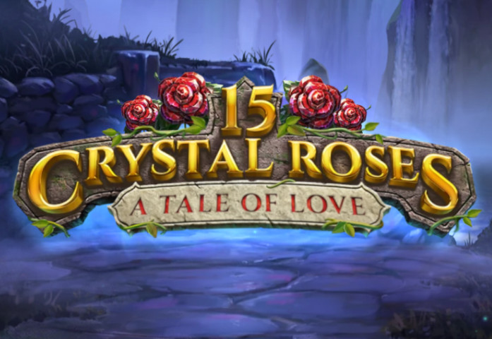 15 crystal roses