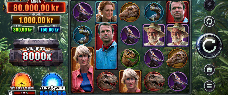 Stormcraft Studios och Microgaming återvänder till Jurassic Park-trilogin