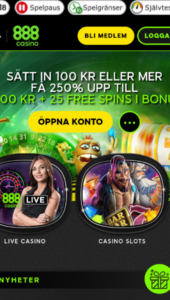888 casino hemsida