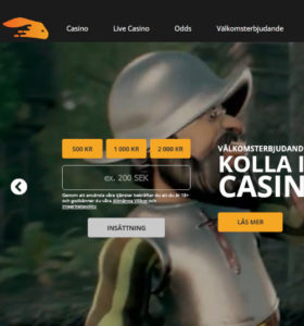 Snabbis casino hemsida