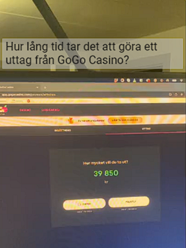 Uttag GoGo Casino