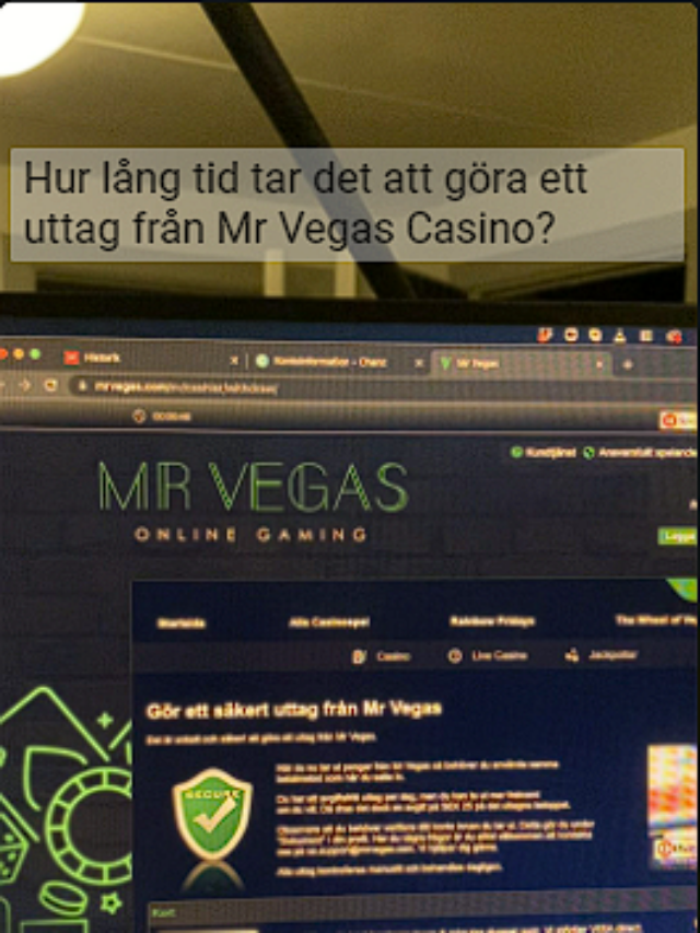 Uttag Mr Vegas Casino 