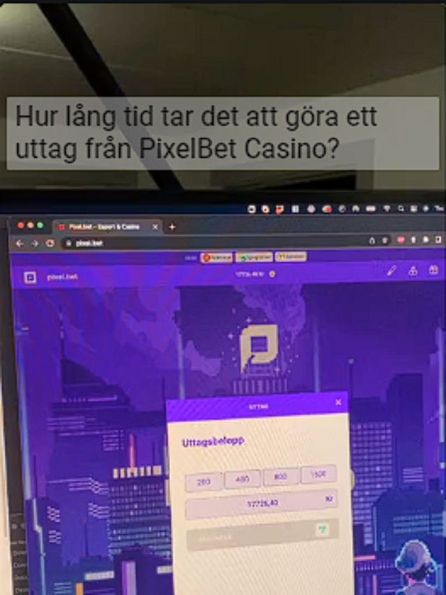 Uttag PixelBet Casino