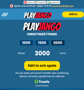 Play Jango casino hemsida