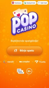 Pop Casino casino hemsida