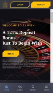 21 Casino casino website