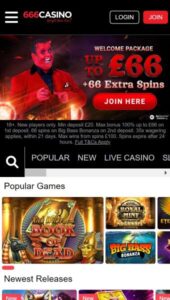 666 Casino casino website