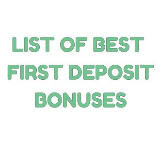 Best First Deposit Bonus UK online casino