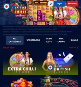 All British Casino casino website