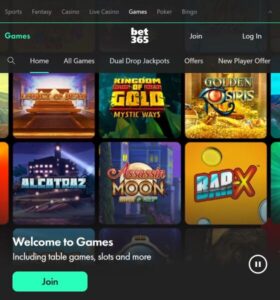 Bet365 casino website