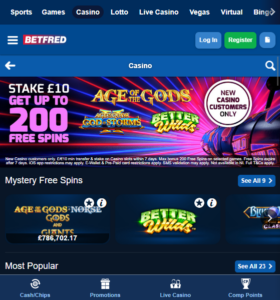 Betfred casino website