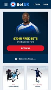 BetUK casino website