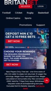 Britainbet casino website