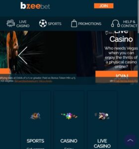 BZeebet casino website