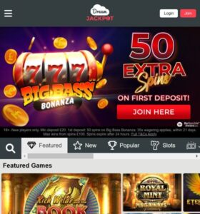 Dream Jackpot casino website