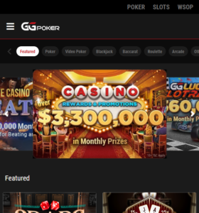 GGPoker casino website