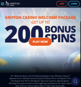 Griffon Casino casino website