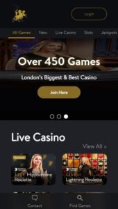 Hippodrome Online Casino casino website