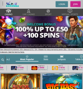 Karamba casino website