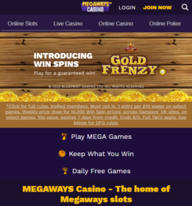 Mega Ways Casino casino website