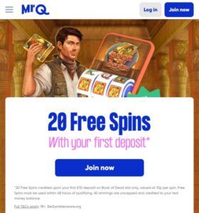 MrQ casino website