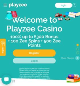 Playzee casino website