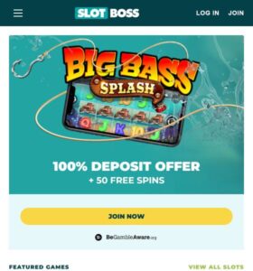 Slot Boss casino website