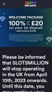 SlotsMillion casino website