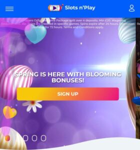 SlotsnPlay casino website