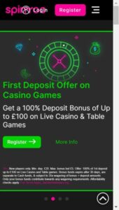 SpinYoo casino website