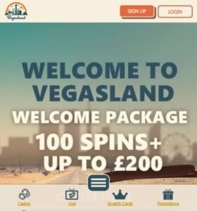 Vegasland casino website
